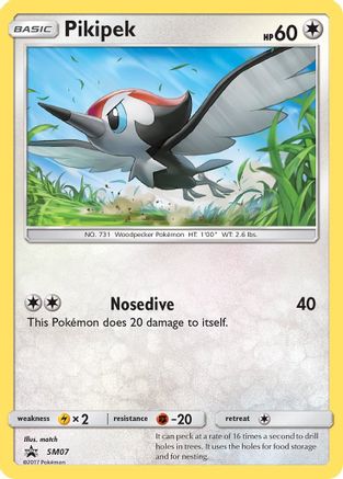 [PKM] Pikipek (SM07) [Sun & Moon: Black Star Promos]