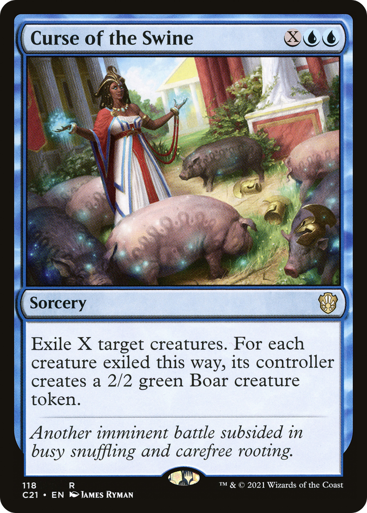 {R} Curse of the Swine [Commander 2021][C21 118]