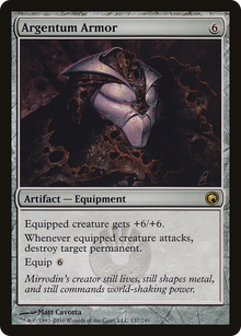 {R} Argentum Armor [Scars of Mirrodin][SOM 137] - Misty Mountain Games