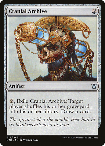 {C} Cranial Archive [Khans of Tarkir][KTK 218]