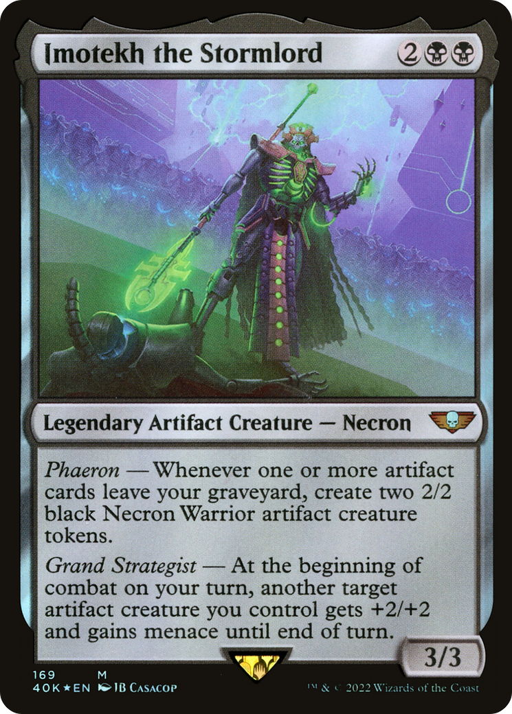 {R} Imotekh the Stormlord (169) [Universes Beyond: Warhammer 40,000][SF 40K 169]