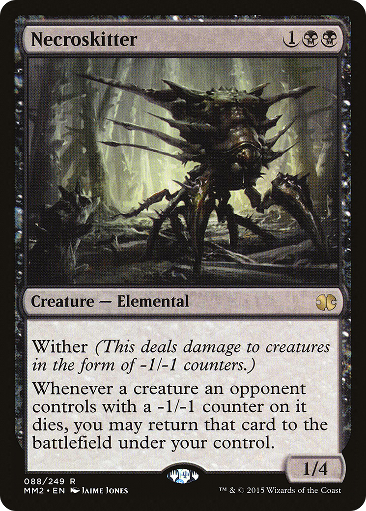 {R} Necroskitter [Modern Masters 2015][MM2 088] - Misty Mountain Games