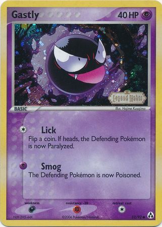 [PKM-C] Gastly (52/92) (Stamped) [EX: Legend Maker]