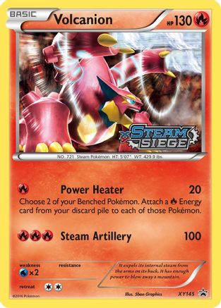[PKM-R] Volcanion (XY145) [XY: Black Star Promos]