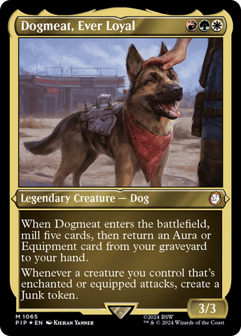 {R} Dogmeat, Ever Loyal (Display Commander) [Fallout][PIP 1065]