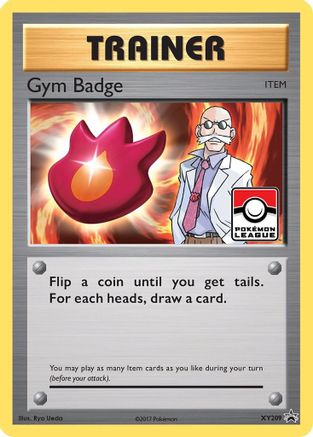 [TR] Gym Badge (XY209) (Blaine) [XY: Black Star Promos]