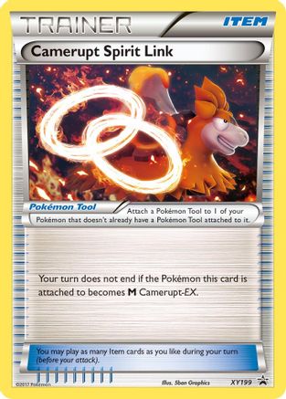 [TR] Camerupt Spirit Link (XY199) [XY: Black Star Promos]