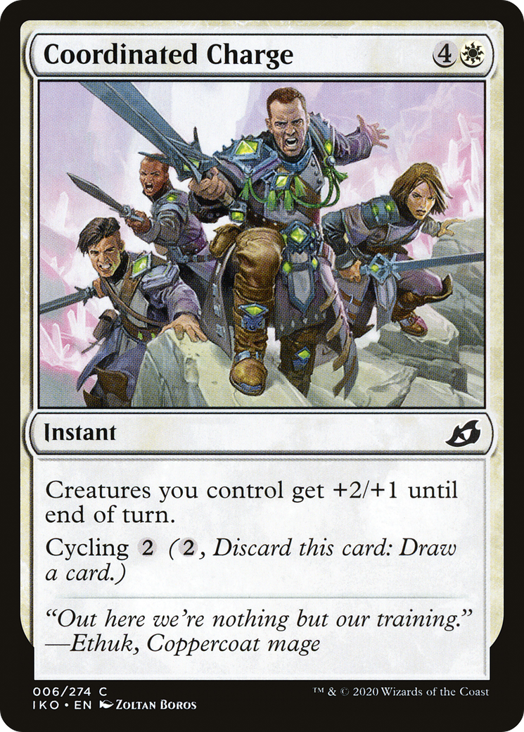 {C} Coordinated Charge [Ikoria: Lair of Behemoths][IKO 006]