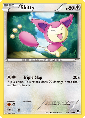 [PKM-C] Skitty (109/135) [Black & White: Plasma Storm]