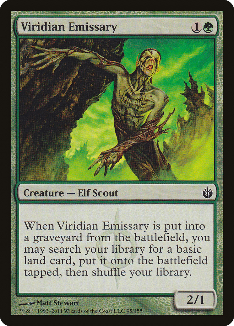 {C} Viridian Emissary [Mirrodin Besieged][MBS 095] - Misty Mountain Games