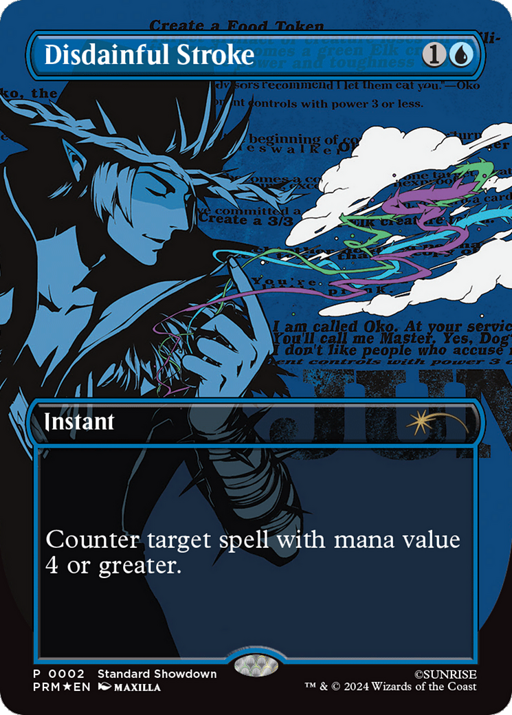 {R} Disdainful Stroke [Standard Showdown Promos][PCBB 002]