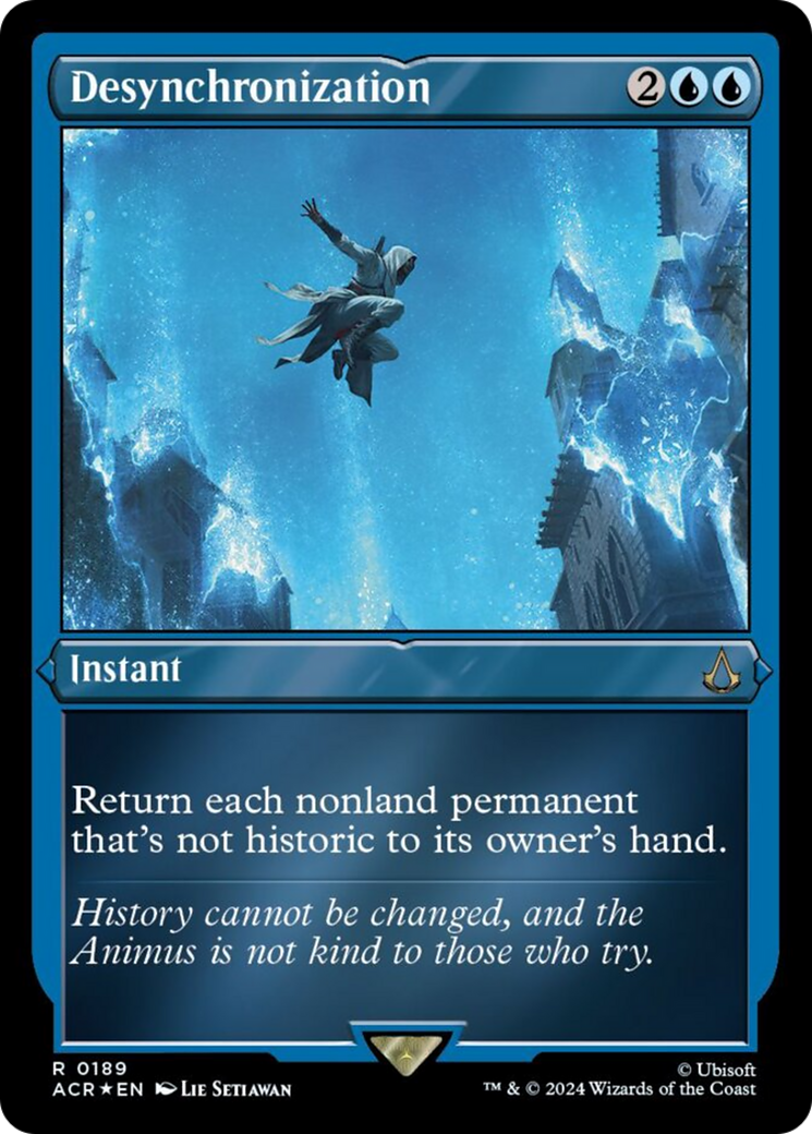 {R} Desynchronization (Foil Etched) [Assassin's Creed][ACR 189]