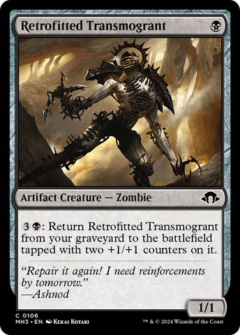 {C} Retrofitted Transmogrant [Modern Horizons 3][MH3 106]