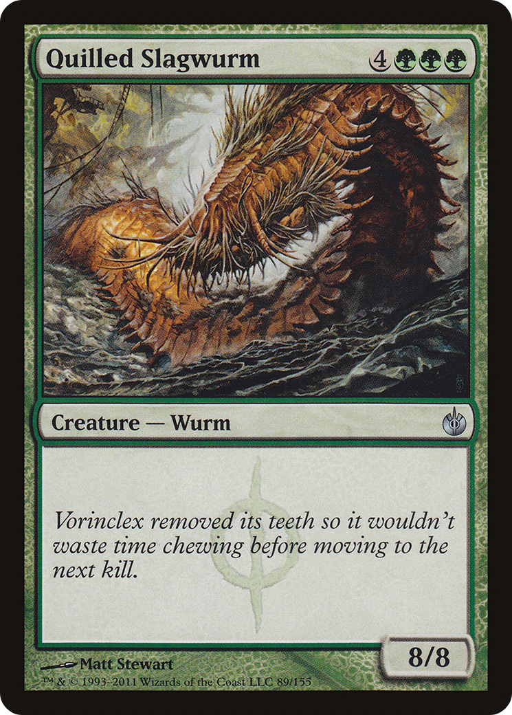 {C} Quilled Slagwurm [Mirrodin Besieged][MBS 089] - Misty Mountain Games