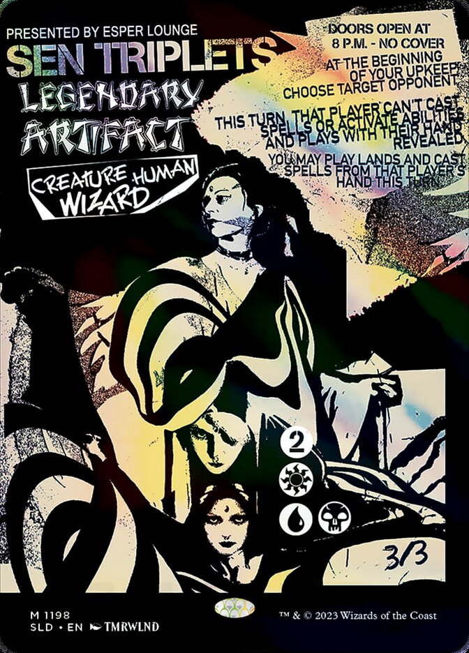 {R} Sen Triplets [Secret Lair Drop Series][SLD 1198]