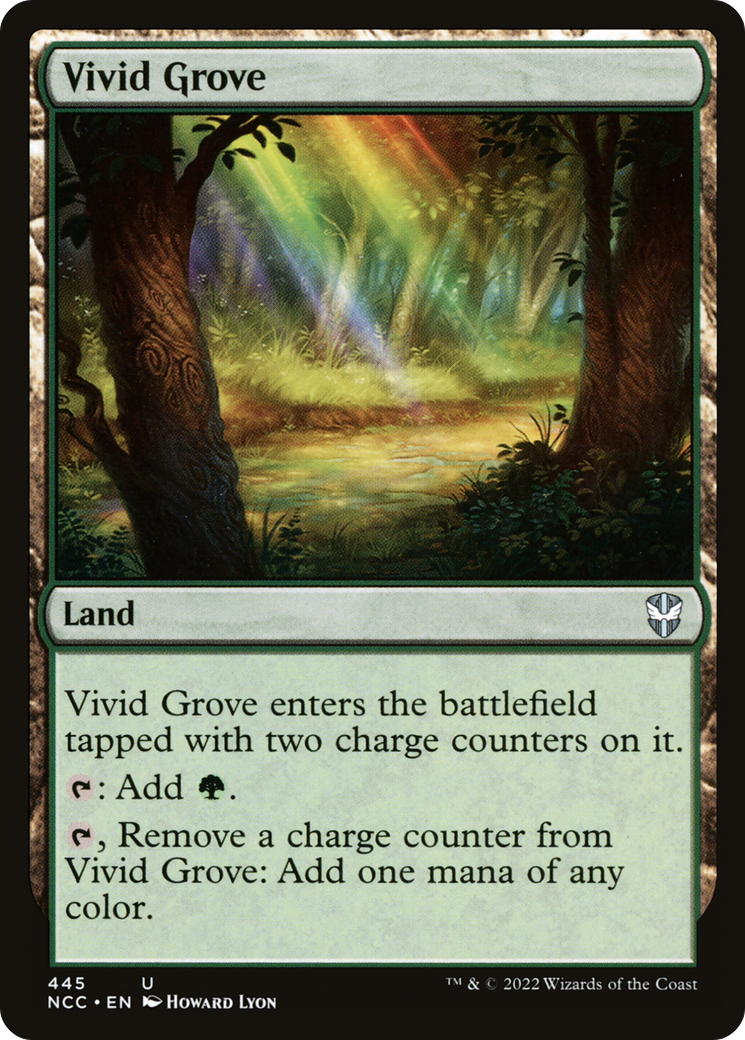 {C} Vivid Grove [Streets of New Capenna Commander][NCC 445]