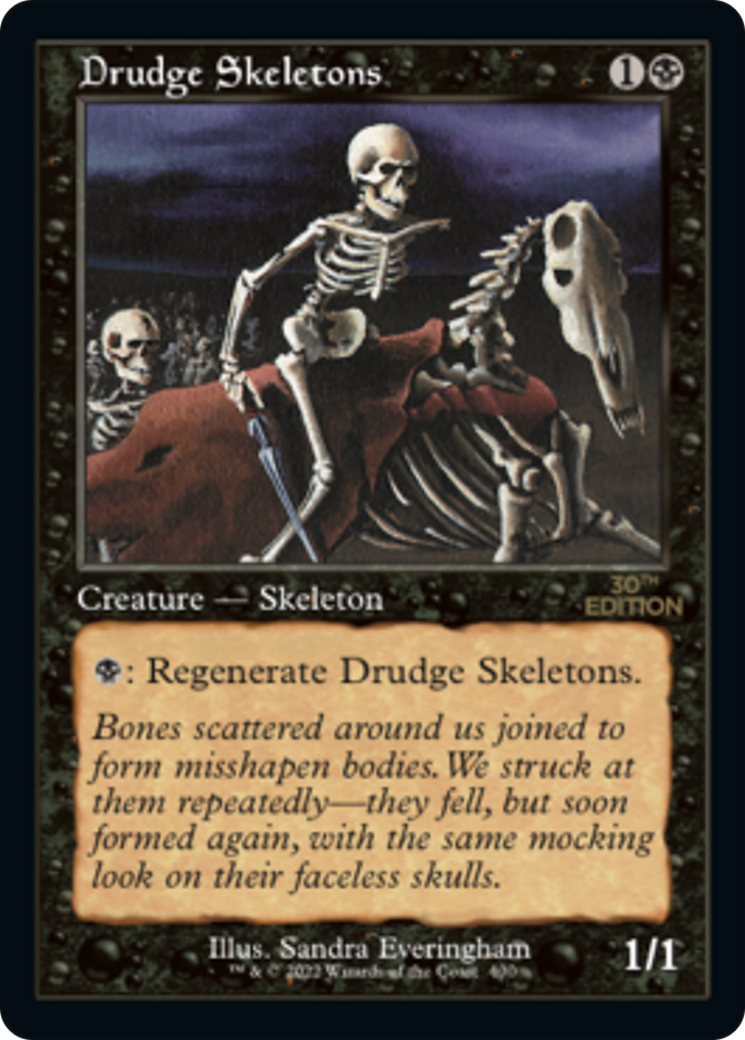 {C} Drudge Skeletons (Retro) [30th Anniversary Edition][30A 400]