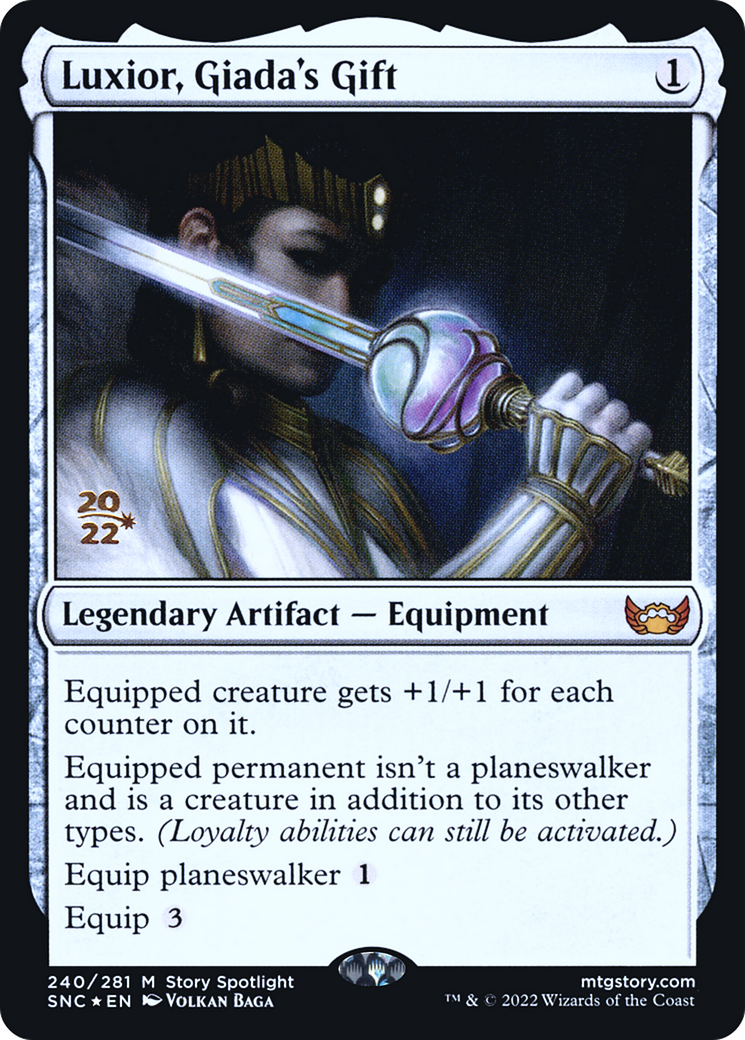 {R} Luxior, Giada's Gift [Streets of New Capenna Prerelease Promos][PR SNC 240] - Misty Mountain Games