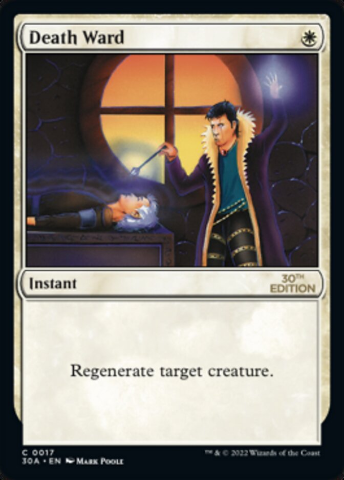 {C} Death Ward [30th Anniversary Edition][30A 017]