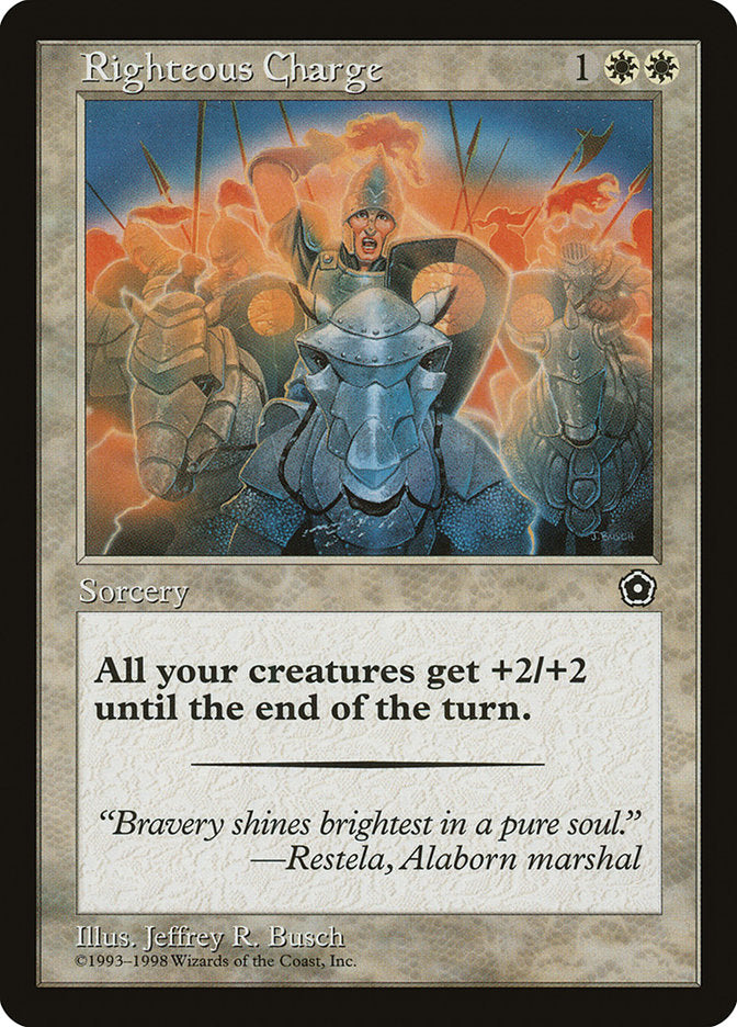 {C} Righteous Charge [Portal Second Age][PO2 020]