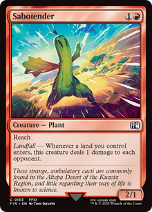 {@C} Sabotender [FINAL FANTASY][FIN 153]