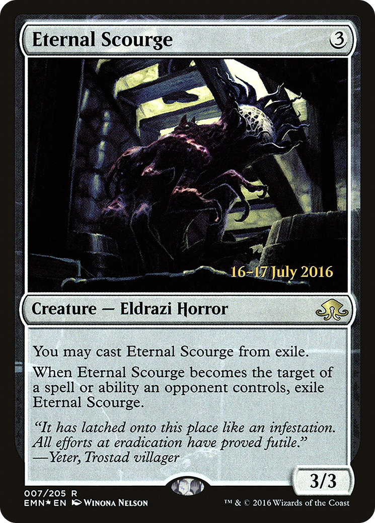 {R} Eternal Scourge [Eldritch Moon Prerelease Promos][PR EMN 007] - Misty Mountain Games