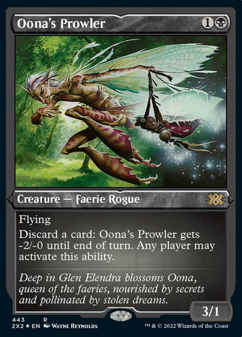 {R} Oona's Prowler (Foil Etched) [Double Masters 2022][2X2 443]