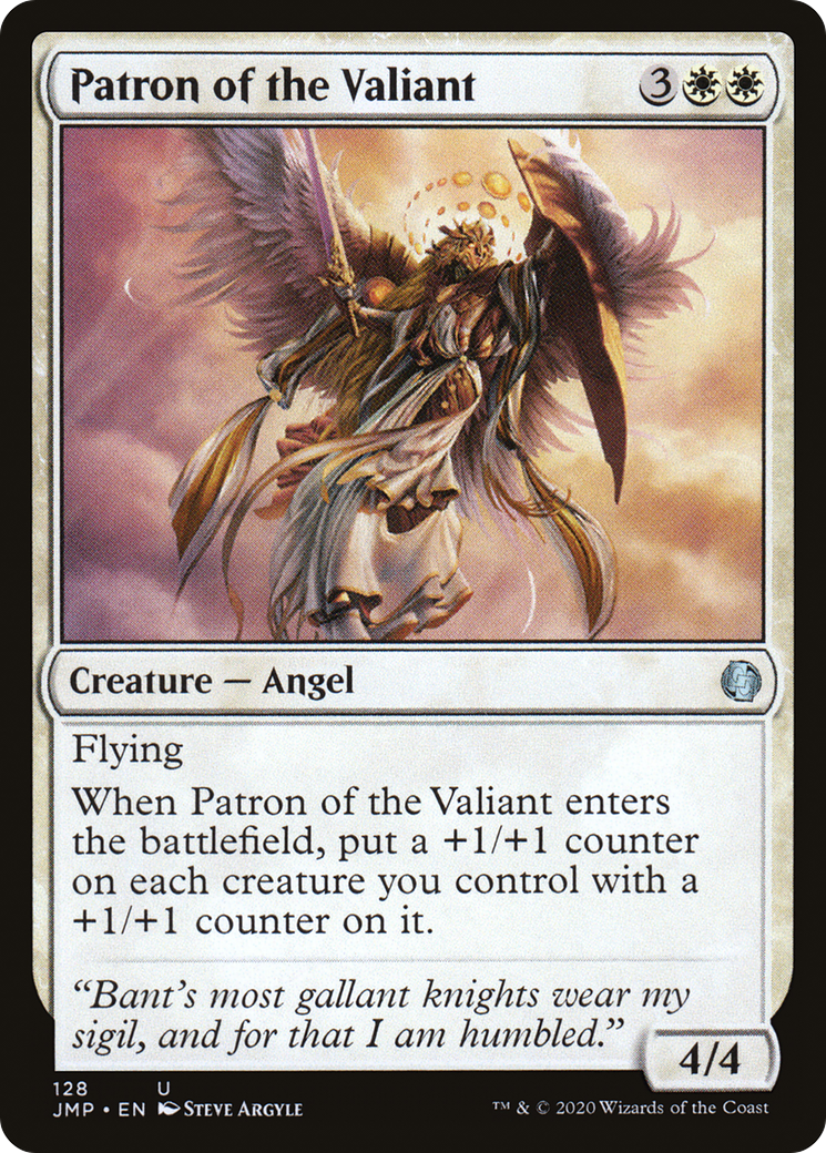 {C} Patron of the Valiant [Jumpstart][JMP 128]