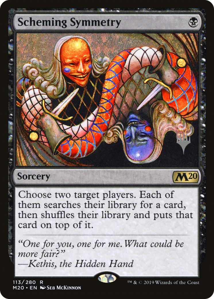 {R} Scheming Symmetry (Promo Pack) [Core Set 2020 Promos][PP M20 113]