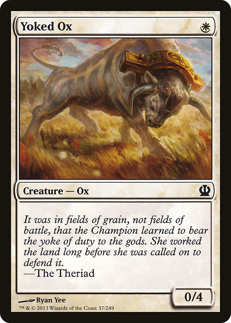 {C} Yoked Ox [Theros][THS 037] - Misty Mountain Games