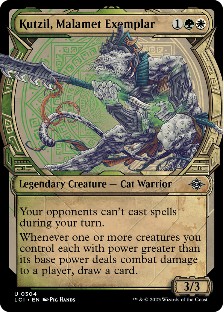 {@C} Kutzil, Malamet Exemplar (Showcase) [The Lost Caverns of Ixalan][LCI 304]