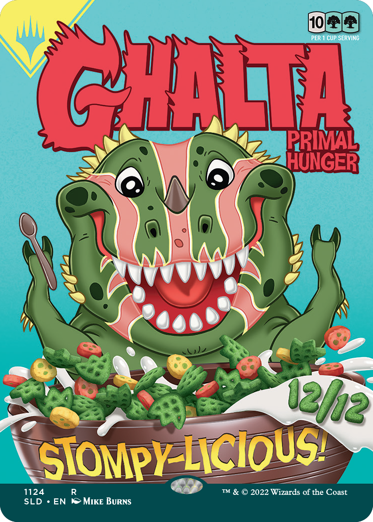 {R} Ghalta, Primal Hunger (Borderless) [Secret Lair Drop Series][SLD 1122]