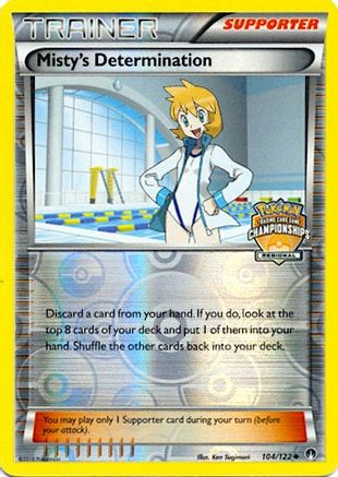 [TR] Misty's Determination (104/122) (Regional Championship Promo) [XY: BREAKpoint]