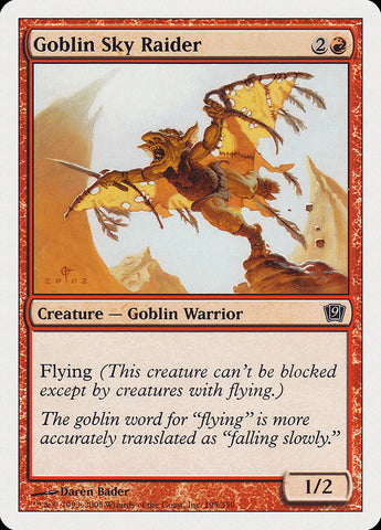 {C} Goblin Sky Raider [Ninth Edition][9ED 195]