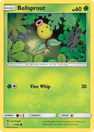 [PKM-C] Bellsprout (1/145) [Sun & Moon: Guardians Rising]