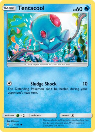 [PKM] Tentacool (23/145) [Sun & Moon: Guardians Rising]