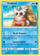[PKM-C] Delibird (26/145) [Sun & Moon: Guardians Rising]