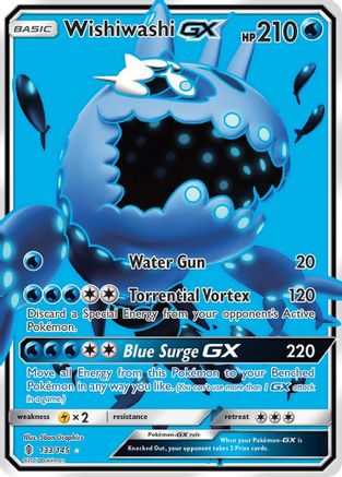 [PKM] Wishiwashi GX (133/145) [Sun & Moon: Guardians Rising]