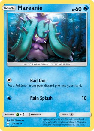 [PKM] Mareanie (39/145) [Sun & Moon: Guardians Rising]