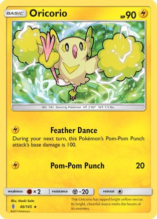 [PKM] Oricorio (46/145) [Sun & Moon: Guardians Rising]
