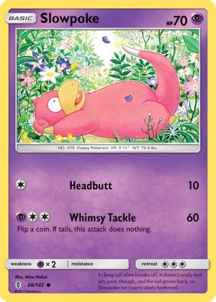 [PKM] Slowpoke (48/145) [Sun & Moon: Guardians Rising]