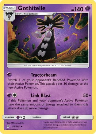 [PKM] Gothitelle (54/145) [Sun & Moon: Guardians Rising]