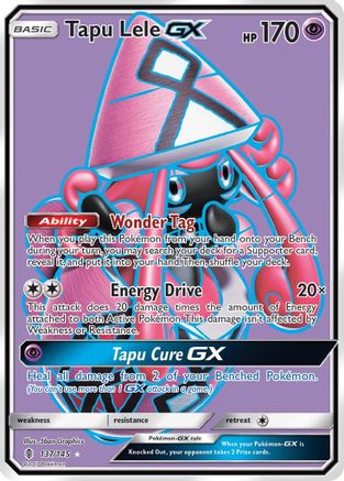 [PKM] Tapu Lele GX (137/145) [Sun & Moon: Guardians Rising]