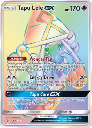 [PKM-R] Tapu Lele GX (155/145) [Sun & Moon: Guardians Rising]