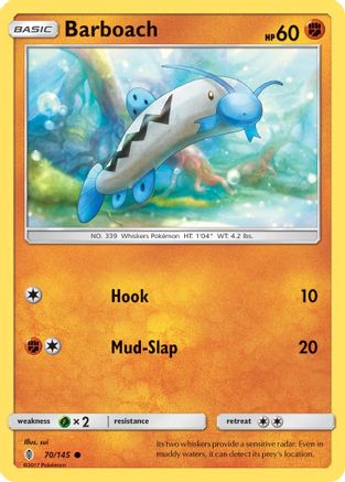 [PKM] Barboach (70/145) [Sun & Moon: Guardians Rising]