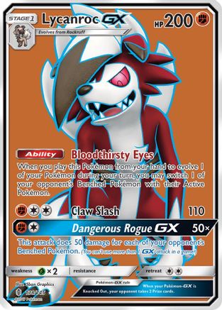 [PKM] Lycanroc GX (138/145) [Sun & Moon: Guardians Rising]