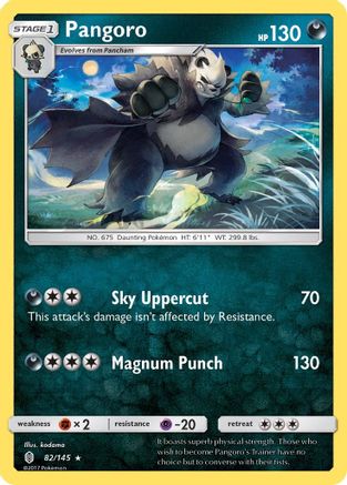 [PKM] Pangoro (82/145) [Sun & Moon: Guardians Rising]