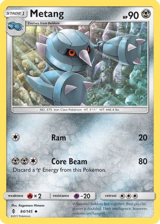 [PKM] Metang (84/145) [Sun & Moon: Guardians Rising]