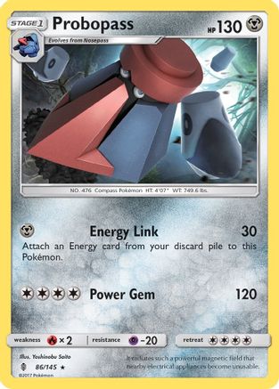 [PKM] Probopass (86/145) [Sun & Moon: Guardians Rising]