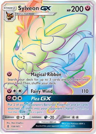 [PKM] Sylveon GX (158/145) [Sun & Moon: Guardians Rising]